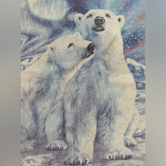 The Mountain T-Shirt Polar Bears Size XL - Picture 4 of 8